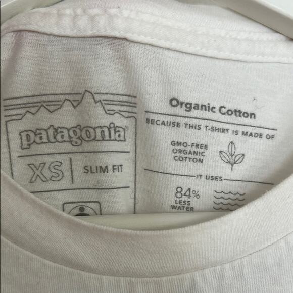 Patagonia White Men's Honolulu T-Shirt - Picture 3 of 5